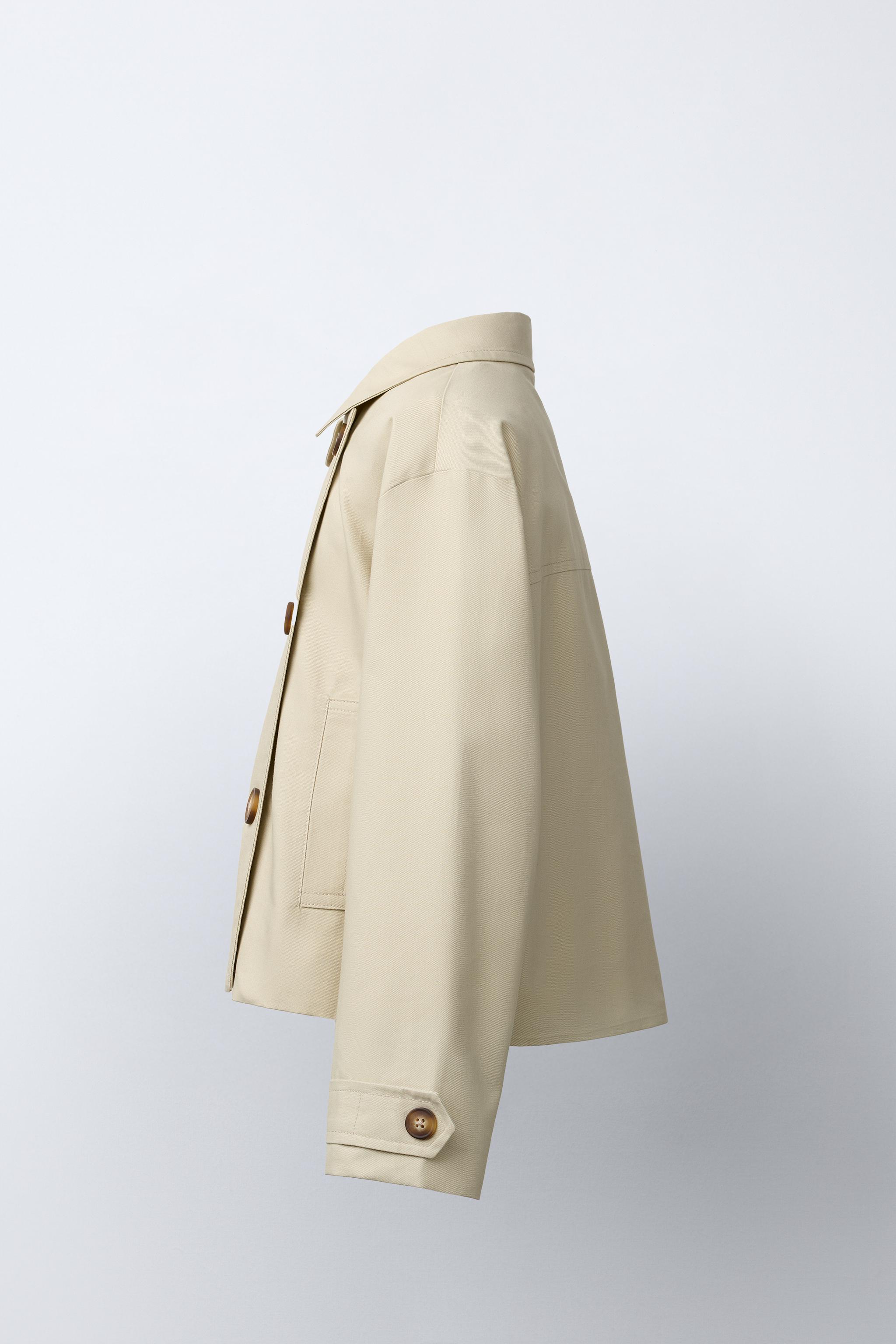 SHORT TRENCH COAT
